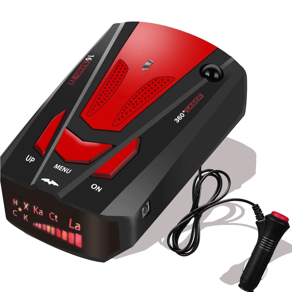 Radar Detector for Cars,Radar Detectors, Voice Prompt Speed,City/Highway Mode